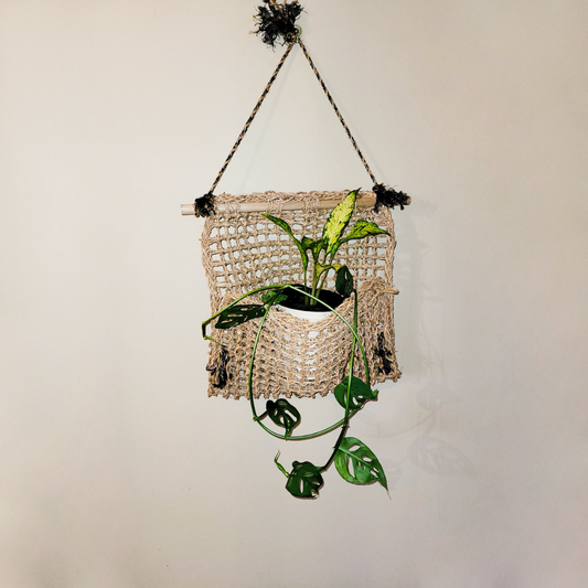 Seagrass Hanging Pot Holder